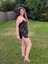 Load image into Gallery viewer, Black Silky Set
