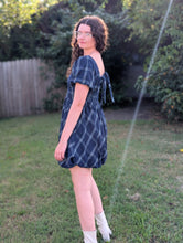 Load image into Gallery viewer, Puff Sleeve Plaid Mini

