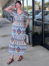 Load image into Gallery viewer, Aztec Maxi Dress
