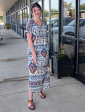 Load image into Gallery viewer, Aztec Maxi Dress
