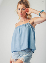 Load image into Gallery viewer, Chambray Tank
