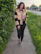 Load image into Gallery viewer, Taupe Puffer Vest
