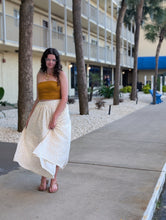 Load image into Gallery viewer, Floral Embroidered Skirt (2 color options)
