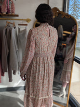 Load image into Gallery viewer, Cream and Floral Midi Dress
