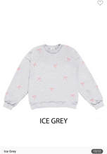 Load image into Gallery viewer, Bow Sweatshirt (2 color options)
