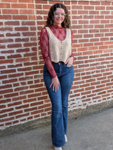 Load image into Gallery viewer, Crochet Vest
