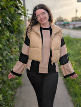 Load image into Gallery viewer, Taupe Puffer Vest
