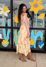 Load image into Gallery viewer, Yellow Floral Dress
