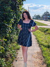 Load image into Gallery viewer, Puff Sleeve Plaid Mini
