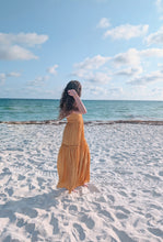 Load image into Gallery viewer, Mustard Summer Dress

