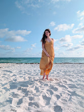 Load image into Gallery viewer, Mustard Summer Dress

