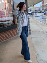 Load image into Gallery viewer, Blue Plaid Jacket
