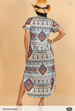 Load image into Gallery viewer, Aztec Maxi Dress
