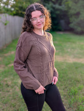 Load image into Gallery viewer, Cable Knit Sweater (2 colors)
