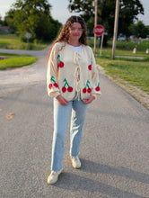 Load image into Gallery viewer, Cherry Cardigan
