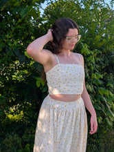 Load image into Gallery viewer, Floral Embroidered Top (2 color options)
