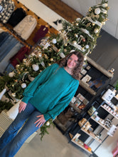 Load image into Gallery viewer, Emerald Cable Knit
