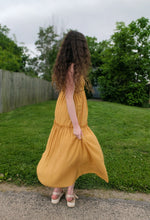 Load image into Gallery viewer, Mustard Summer Dress
