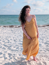 Load image into Gallery viewer, Mustard Summer Dress
