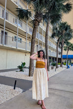 Load image into Gallery viewer, Floral Embroidered Skirt (2 color options)
