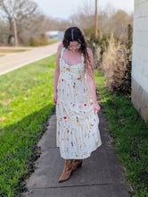 Load image into Gallery viewer, Wildflower Midi Dress (2 color options)
