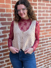 Load image into Gallery viewer, Crochet Vest
