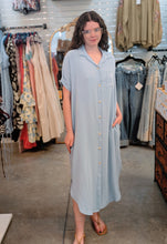 Load image into Gallery viewer, Airflow Button Down Dress
