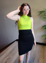 Load image into Gallery viewer, Rouched Pencil Skirt
