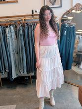 Load image into Gallery viewer, Bow Tie Tiered Maxi Skirt

