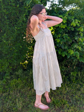 Load image into Gallery viewer, Gingham Floral Dress (2 color options)
