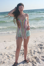 Load image into Gallery viewer, Boho Crochet Rainbow Halter
