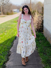 Load image into Gallery viewer, Wildflower Midi Dress (2 color options)
