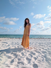 Load image into Gallery viewer, Mustard Summer Dress

