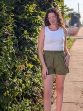 Load image into Gallery viewer, Olive Athletic Short
