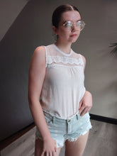 Load image into Gallery viewer, Tank Blouse With Lace Details
