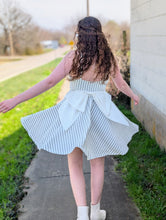 Load image into Gallery viewer, Stripe Dress with Bow
