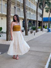 Load image into Gallery viewer, Floral Embroidered Skirt (2 color options)

