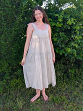 Load image into Gallery viewer, Gingham Floral Dress (2 color options)
