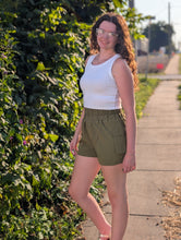 Load image into Gallery viewer, Olive Athletic Short
