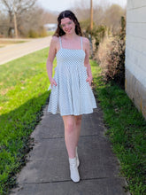 Load image into Gallery viewer, Stripe Dress with Bow
