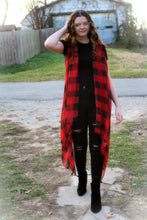 Load image into Gallery viewer, Buffalo Plaid Cover Up
