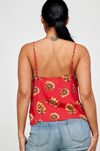 Load image into Gallery viewer, Sunflower Tank Red
