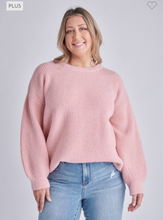 Load image into Gallery viewer, Curvy Waffle Knit Sweater
